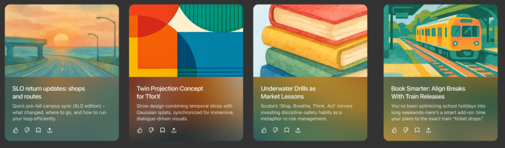 ChatGPT Pulse Examples
